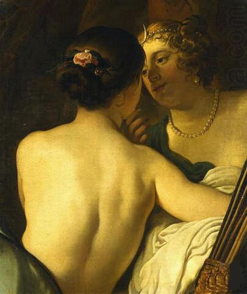 Gerard van Honthorst Jupiter in the Guise of Diana Seducing Callisto china oil painting image
